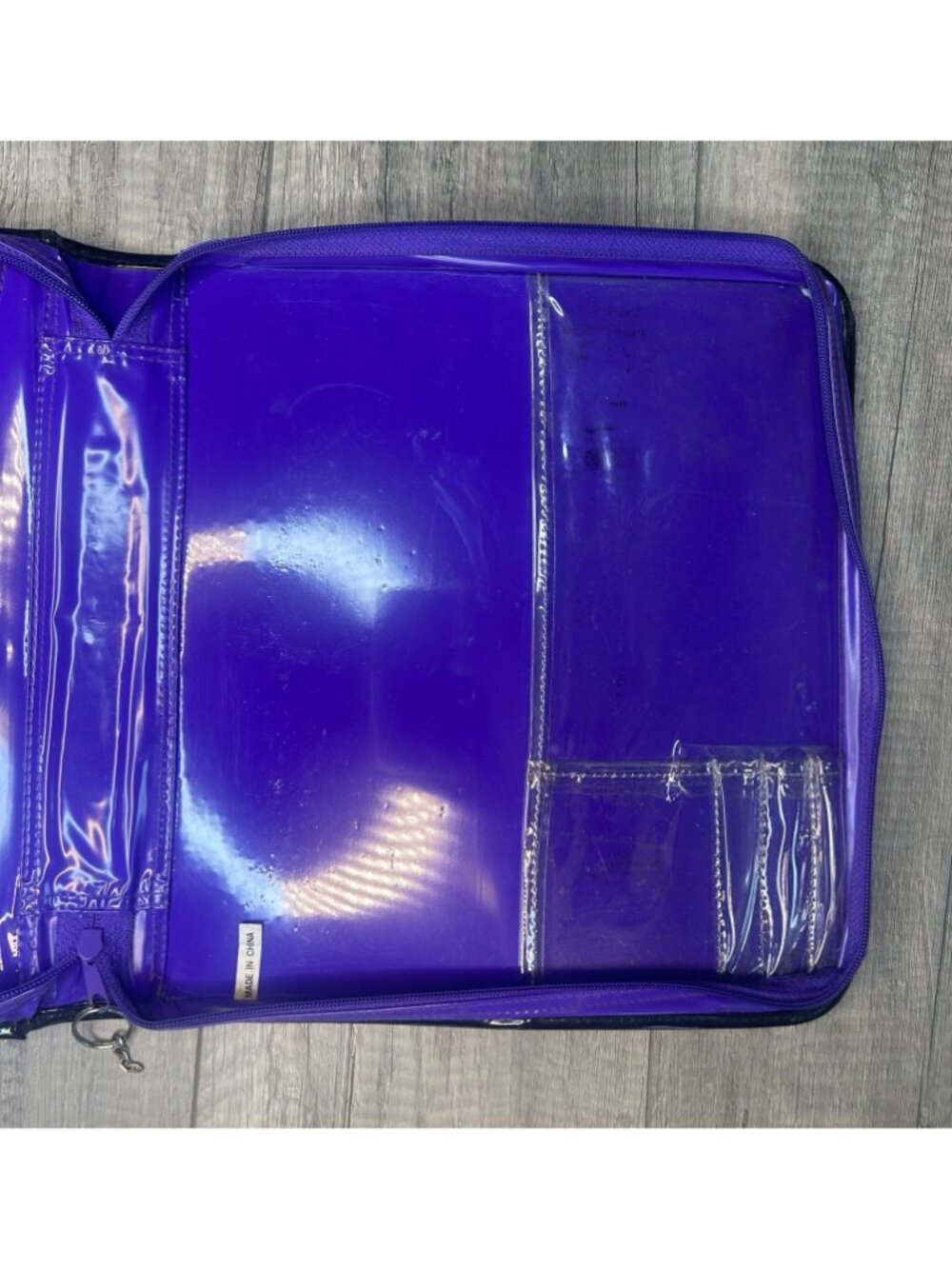 Lisa Frank Y2K Butterfly Glitter Zip Binder Trapper Keeper Organizer Vintage Vtg - Picture 12 of 16